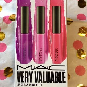 MAC Very Valuable Lipglass Mini Kit 1